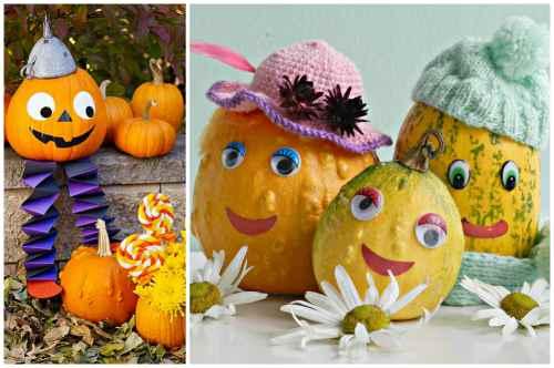 Посуда из тыквы своими руками. Поделки из тыквы своими руками- идеи и мастер классы