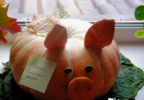 Оригинальные Поделки из тыквы своими руками. Поделки из тыквы на тему осень на выставку в школу своими руками 30