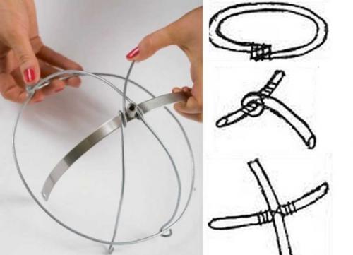 Какие материалы можно использовать для изготовления абажура. Где взять каркас