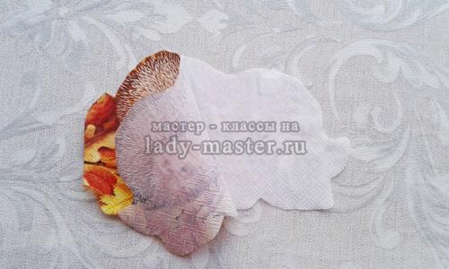 Как использовать технику декупажа при создании уникального абажура. Абажур в технике декупаж «Осень»