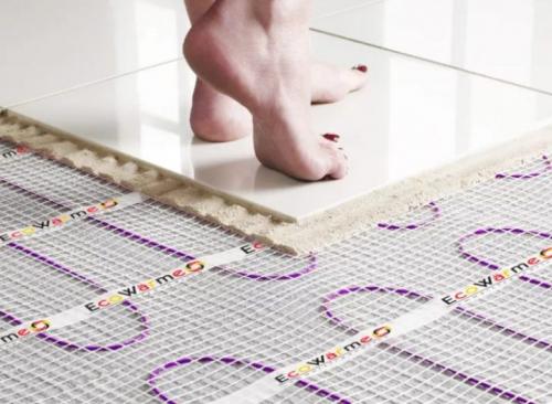 Теплый пол в доме из сип панелей. Монтаж пола 01 Теплый пол в доме из сип панелей. Монтаж пола 01