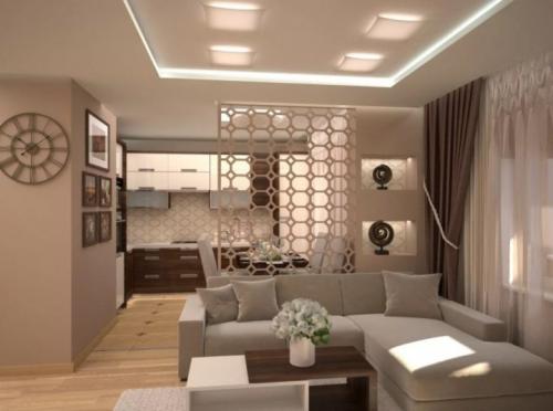 Преимущества и недостатки кухни-студии, объединенной с гостиной 12 Преимущества и недостатки кухни-студии, объединенной с гостиной 12