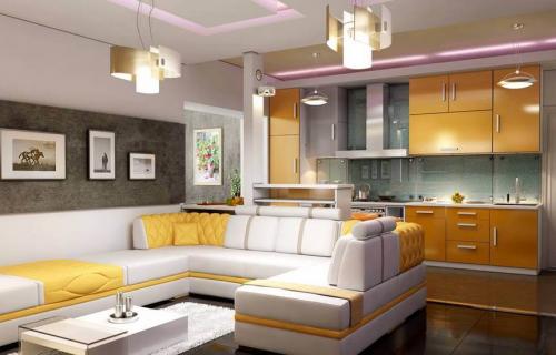 Отделение кухни от жилой зоны: лучшие практические советы 13