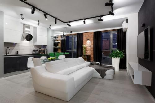 Идеи для максимизации пространства: дизайн кухни-гостиной на 20 квадратных метрах 18 Идеи для максимизации пространства: дизайн кухни-гостиной на 20 квадратных метрах 18