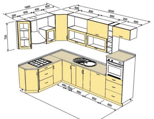 Идеи для оформления кухни-гостиной на 20 кв.м: советы дизайнера 12 Идеи для оформления кухни-гостиной на 20 кв.м: советы дизайнера 12