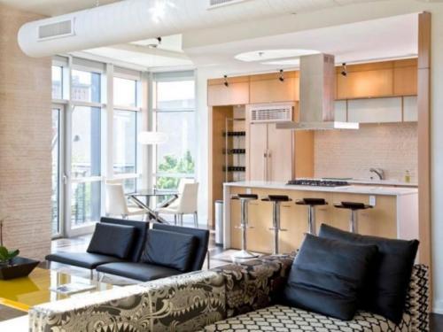 Преимущества и недостатки кухни-студии, объединенной с гостиной 05 Преимущества и недостатки кухни-студии, объединенной с гостиной 05