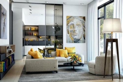 Преимущества и недостатки кухни-студии, объединенной с гостиной 30 Преимущества и недостатки кухни-студии, объединенной с гостиной 30