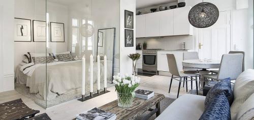 Стоит ли использовать раздвижные стены или перегородки для отделения кухни в квартире-студии. Превращаем студию в однокомнатную квартиру: как можно и как нельзя