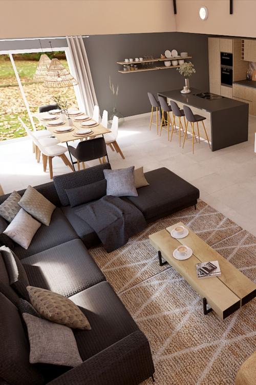 Идеальный дизайн комнаты студии с кухней: современные тенденции и решения 19 Идеальный дизайн комнаты студии с кухней: современные тенденции и решения 19