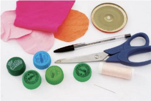 Поделки из крышек от банок. Иде.  Подставки под посуду (+ мастер-класс)