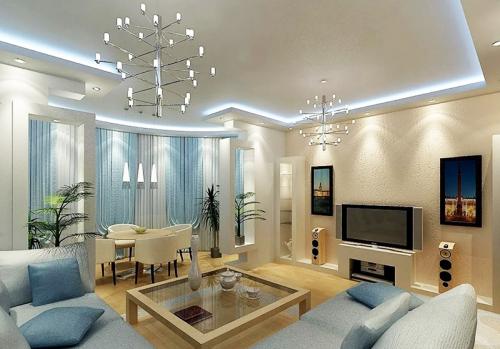 Как организовать освещение в объединенном пространстве. Освещение функциональных зон квартиры