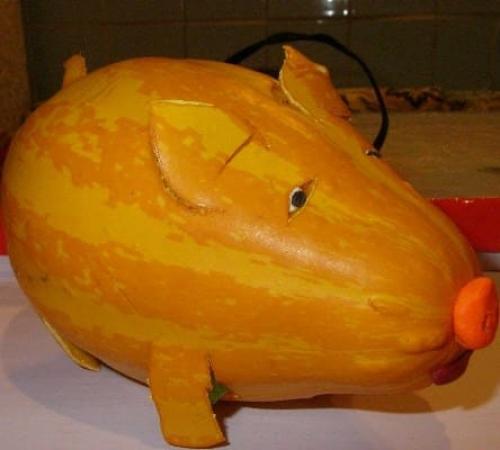 Поделки из тыквы своими руками. Поделки своими руками из тыквы на выставку в школу 38