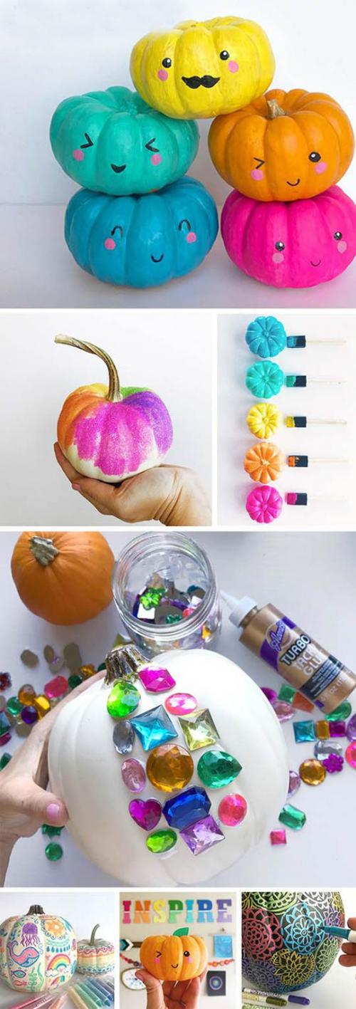 Поделка из тыквы на Хэллоуин. 25 идей о том, как сделать классную тыкву на Хэллоуин своими руками