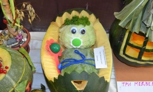 Поделки из тыквы своими руками. Поделки своими руками из тыквы на выставку в школу 32