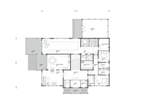 Красивый современный дом. 08