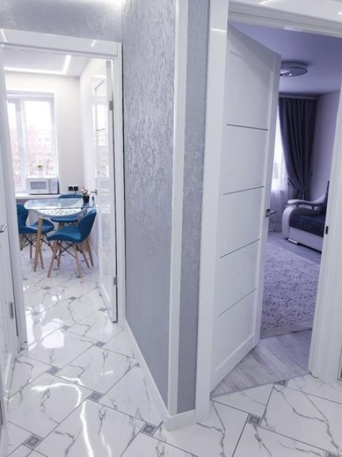 Ремонт двухкомнатной квартиры в сине - голубых тонах! 06