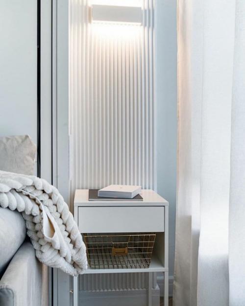 Интерьер квартиры - студии в пастельных тонах. 03