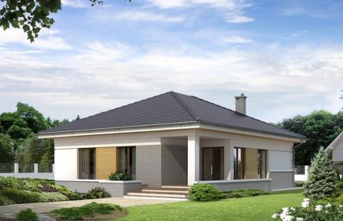 Планировка и интерьер традиционного польского дома AS 2, PDJ - 5011 от компании студия МТМ стиль. 01