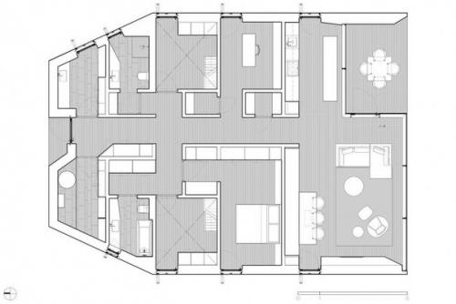 Часть 2. вилла монтебар (Montebar Villa) в Швейцарии от JMA. 05