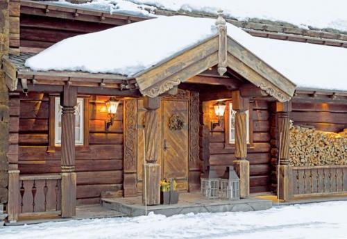 Этот сказочный дом принадлежит супружеской паре, которая переехала из Осло в местность халлингдал (Hallingdal) на севере Норвегии. 07