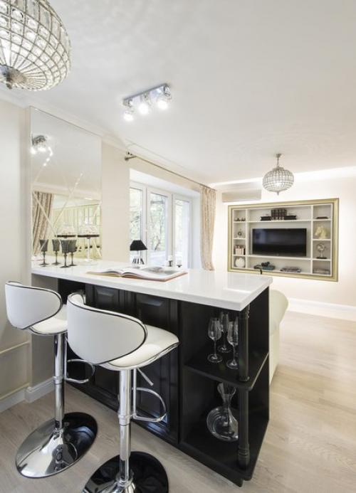 Дизайн московской студии 29 м? 04