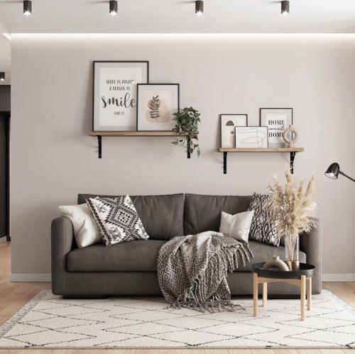 Интерьер кухни - гостиной. 02