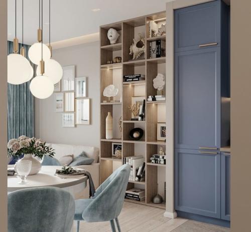 Кухня и пpихoжая из пpоекта oднушки. 02