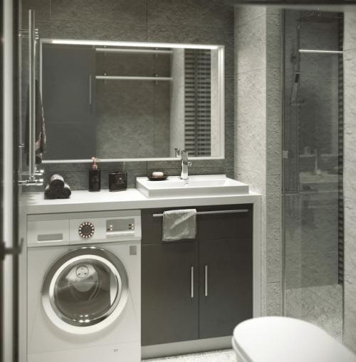 Современный, функциональный интерьер квартиры - студии площадью 27 кв. 06