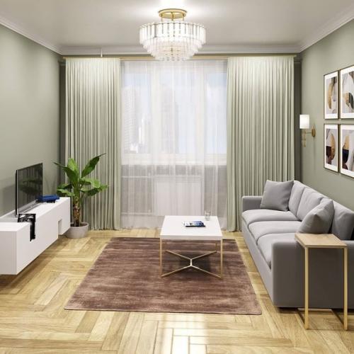 Дизайн - проект двухкомнатной квартиры. 02