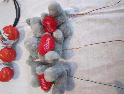 Букет из киндер - сюрпризов и мягких игрушек? 02