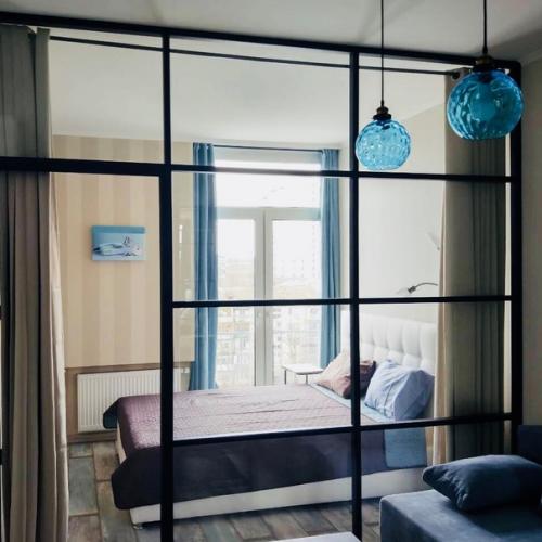 Зонирование в однушке.  Результат ремонта впечатляет. 01