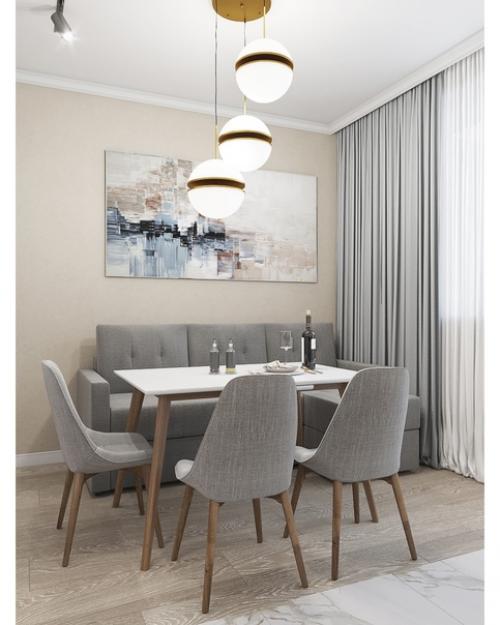 Дизайн - проект двушки, площадь 59, 47 кв. 03