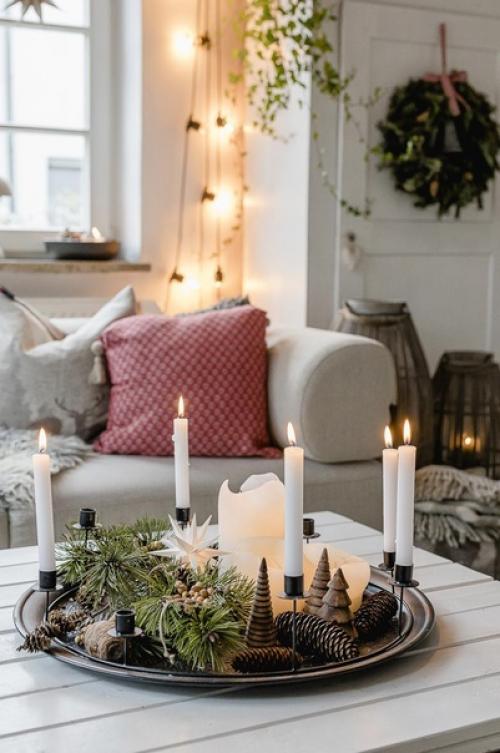 Интерьер гостиной красиво. 01