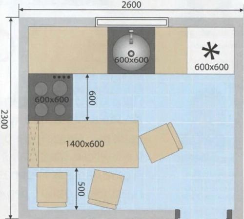 Кухня на 6 кв. 03