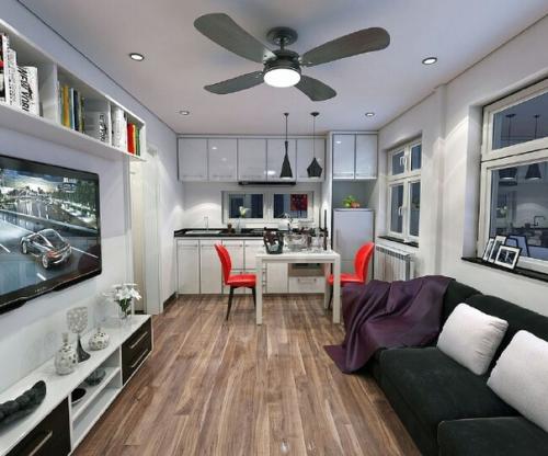 Проект Уэст - Энд состоит из двух контейнеров общей площадью 30 кв. 01