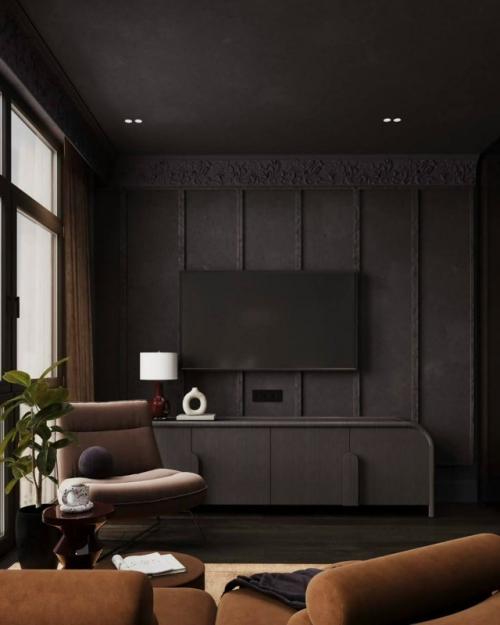 Обволакивающий интерьер с богемным настроением для современной девушки. 01