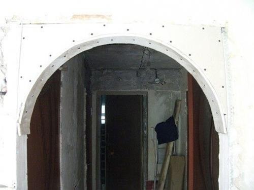 Межкомнатная арка из гипсокартона своими руками. 04