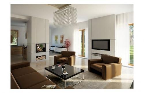 Планировка и интерьер традиционного польского дома AS 2, PDJ - 5011 от компании студия МТМ стиль. 05