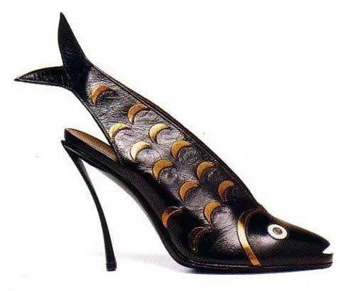 Андре Перуджа - мастер, который превратил туфли в маленькие скульптуры. 07