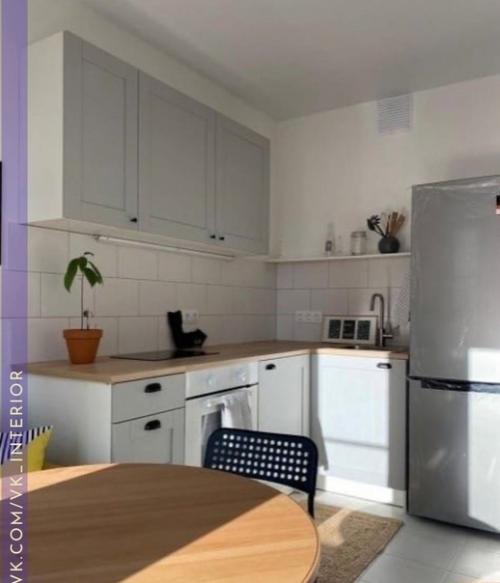 Интерьер симпатичной кухни. 02