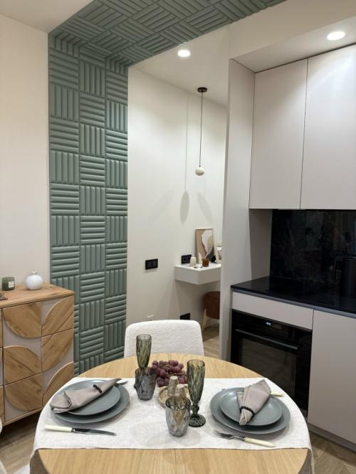 Интерьер маленькой квартиры - студии почти 22 м 2 в Москве. 02