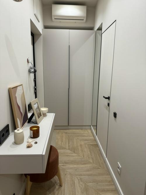 Интерьер маленькой квартиры - студии почти 22 м 2 в Москве. 09