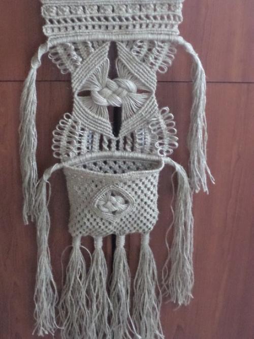 В этно и бохо - стилях пригодятся в интерьеры льняные панно натуральные. 02