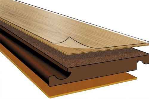 Водостойкий ламинат. Даже обыкновенный ламинат менее подвержен разрушительному действию влаги, нежели паркет или массивная доска. 01