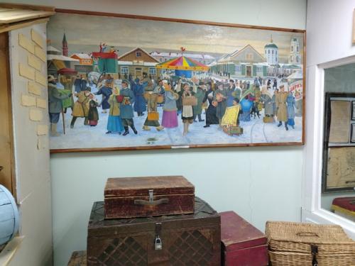 3 января решили посетить мензелинский историко - краеведческий музей. 04