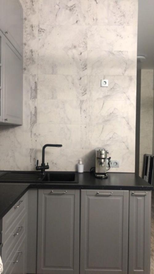 Наша кухня в сером цвете. 01