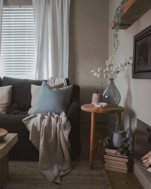 Уютный скандинавский дом с винтажным характером. 03