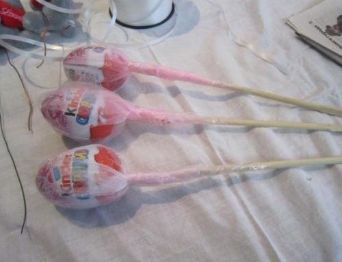 Букет из киндер - сюрпризов и мягких игрушек? 03