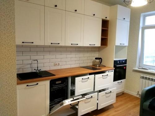 Ну прямо хит сезона у нас маленькие кухни в скандинавском стиле. 02