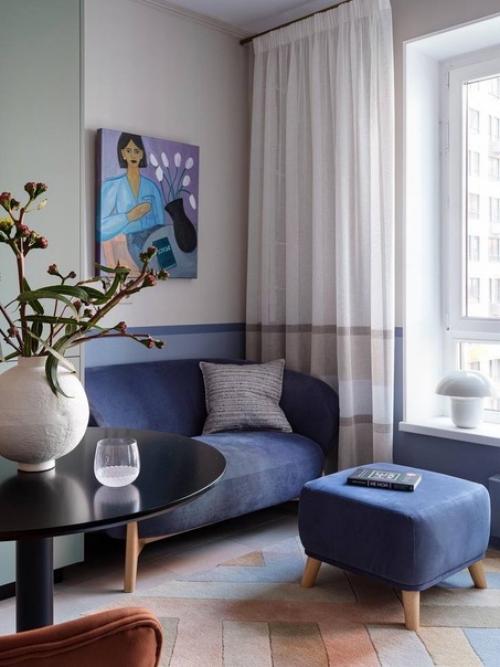 Разноцветная квартира в Москве. 01